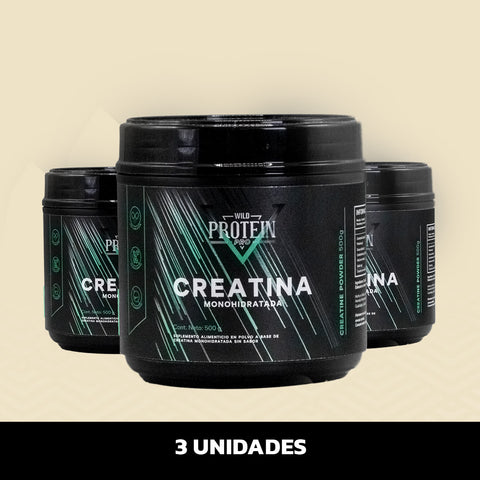 PACK 3 X CREATINA WILD