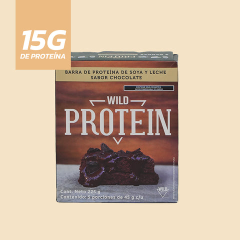 Barra de Proteína Sabor Chocolate 5 unidades