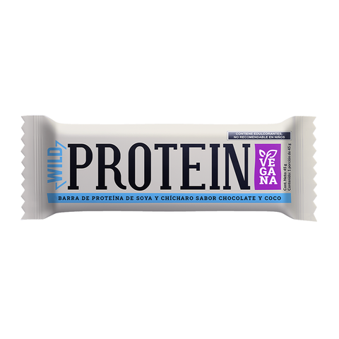 Barra de Proteína Vegana sabor Chocolate Coco 5 unidades