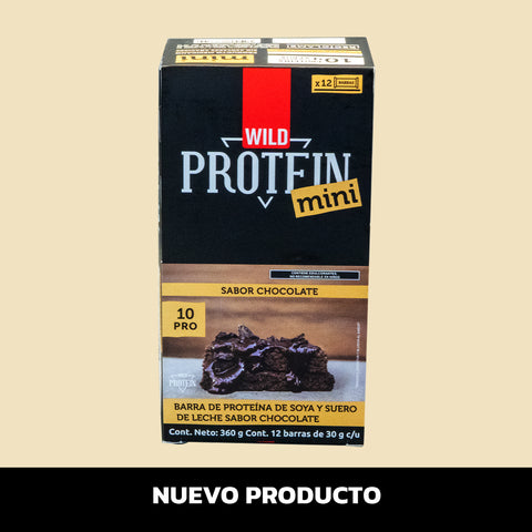 Wild Protein Mini Chocolate 12 unidades