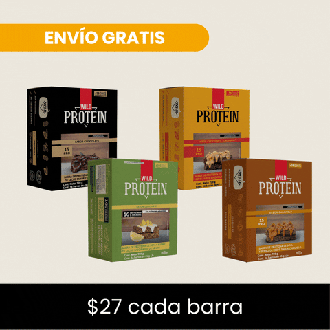 Pack x 64 Barritas Wild Protein ELIGE TU SABOR