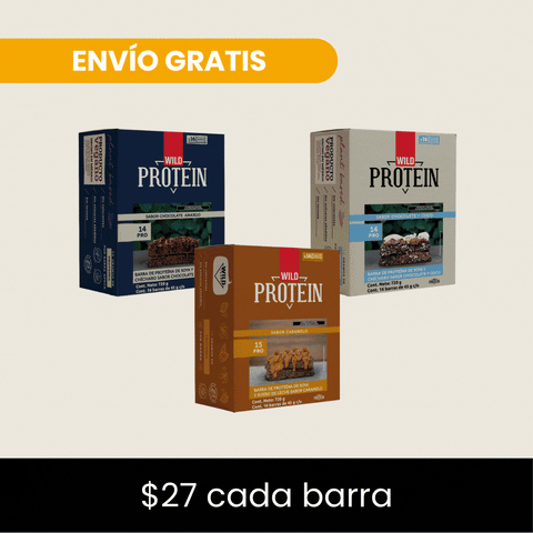 Pack x 48 Barritas Wild Protein ELIGE TU SABOR