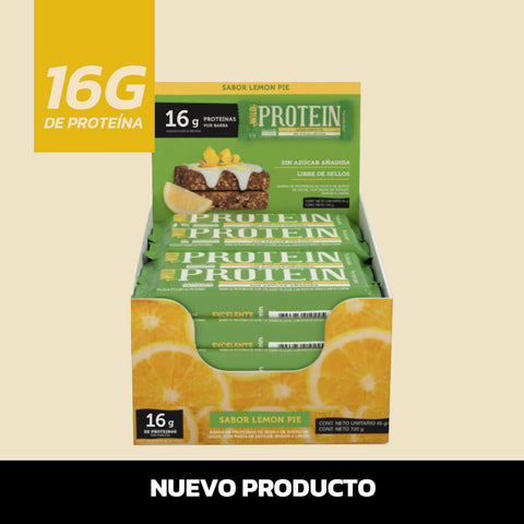 Barra de Protein Sabor Lemon Pie 16 unidades