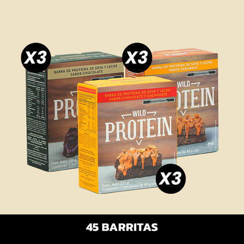 Mega Pack 45 Unidades (9 cajas)