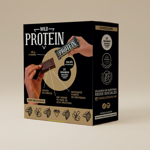 Barra de Proteína Sabor Chocolate 5 unidades