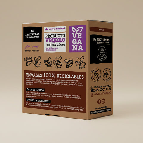 Barra de Proteína Sabor Moka 5 unidades