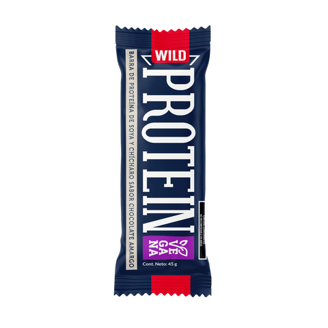 Barra de Proteína Vegana sabor Chocolate Amargo 5 unidades