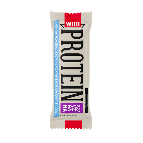 Barra de Proteína Vegana sabor Chocolate Coco 16 unidades