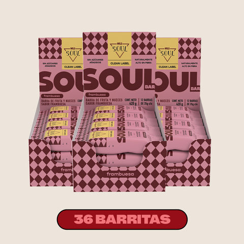 Super Pack Wild Soul Frambuesa x3