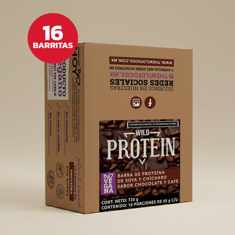 Barra de Proteína Sabor Moka 16 unidades