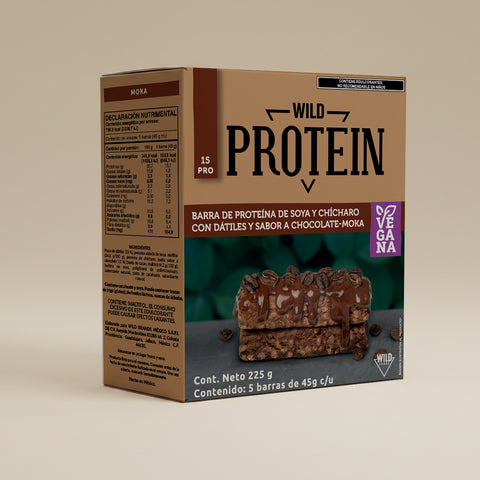Barra de Proteína Sabor Moka 5 unidades