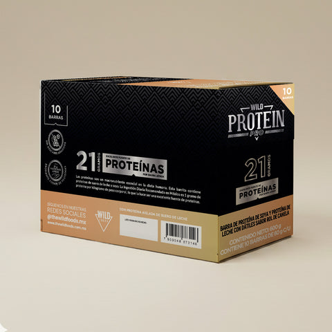 Barrita Wild Protein Pro Cinnamon Roll 10 unidades