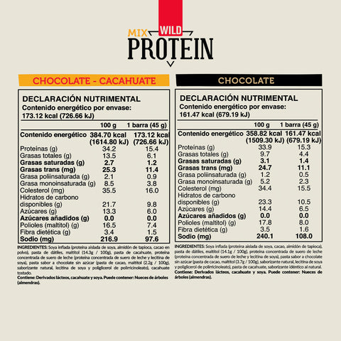 Wild Protein Pack Mix - 4 unidades